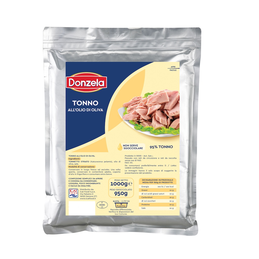 Tuňák v olivovém oleji Donzela 1kg